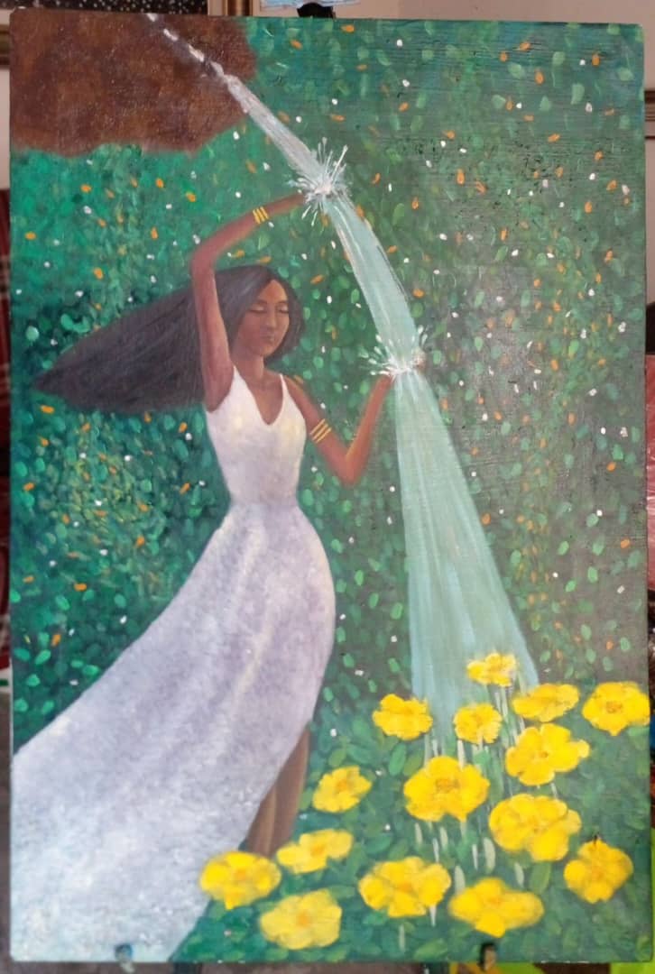 The Nymph's Command of the Cascade